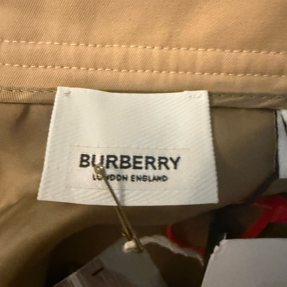 Burberry Mini Skirt Size 0 NWT AUTHENTIC - Picture 6 of 8